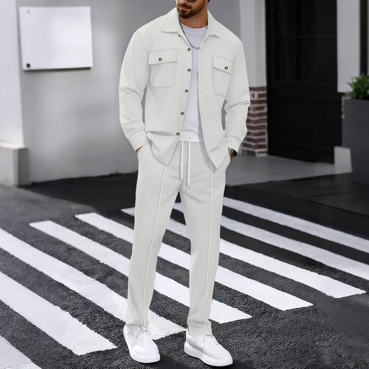 2026 Nieuwe collectie lente zomer stijl met een vest met broek