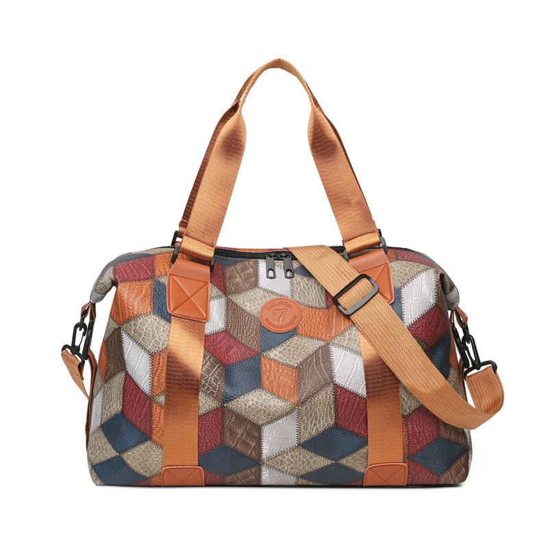 Moderne tas als schouder en handtas.