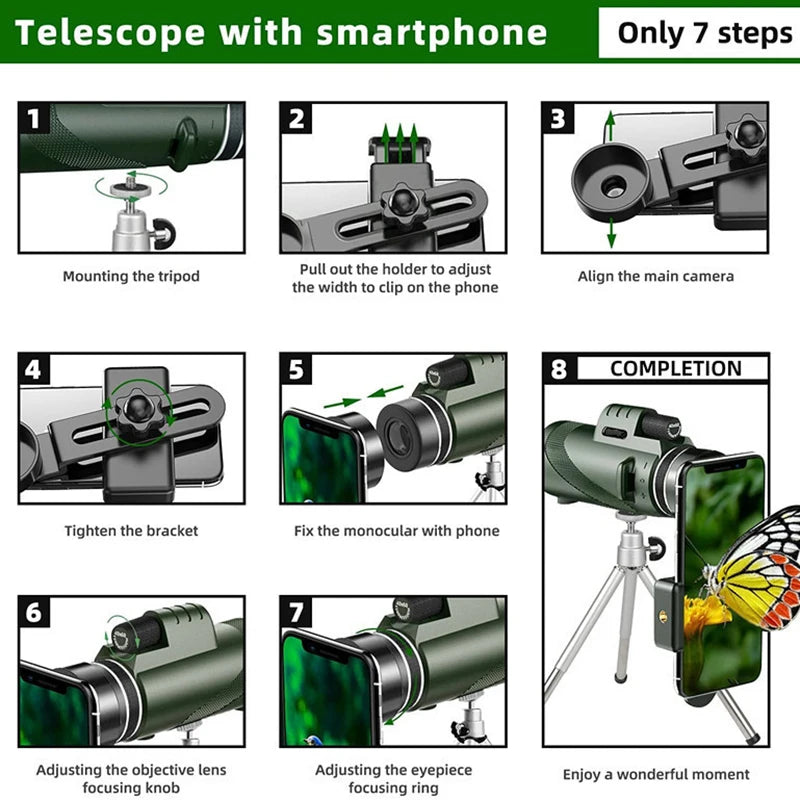 Portable Zoom HD 5000M Telescoop