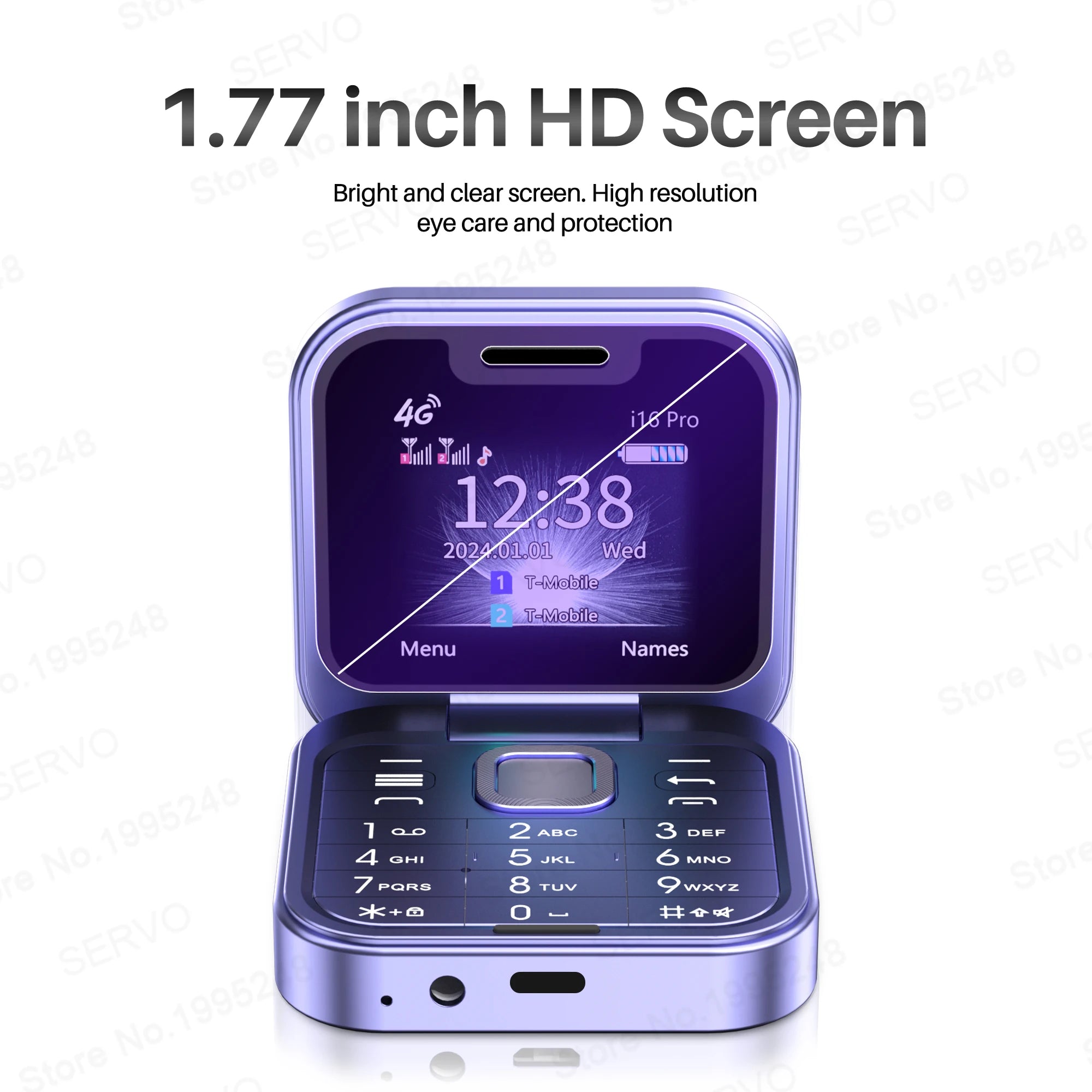 Unieke krachtig compacte telefoon